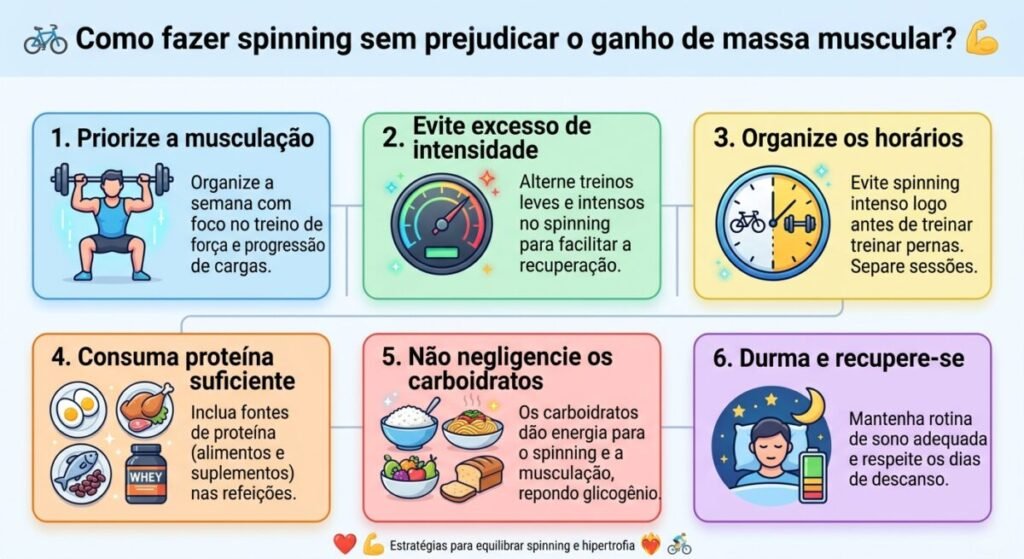 spinning faz perder massa muscular