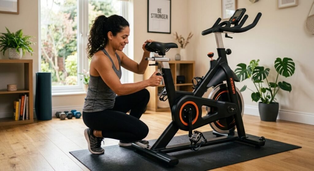 ajuste bike spinning
