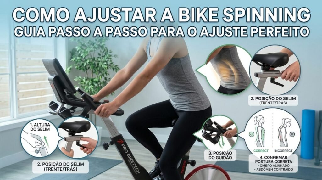 ajuste bike de spinning