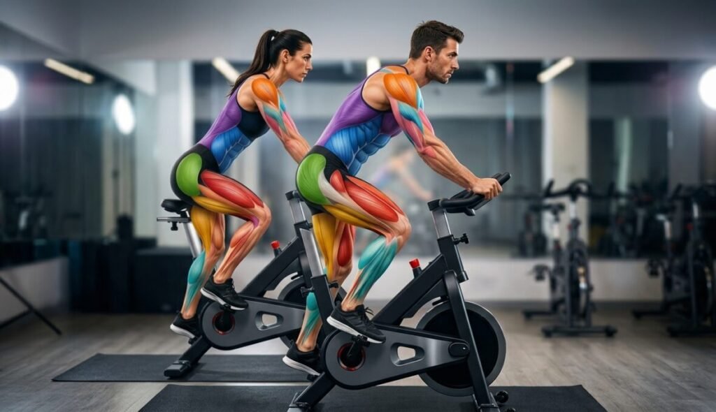 Quais os grupos musculares que o spinning trabalha 4 grupos musculares que o spinning trabalha