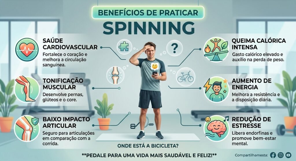 benefícios do spinning