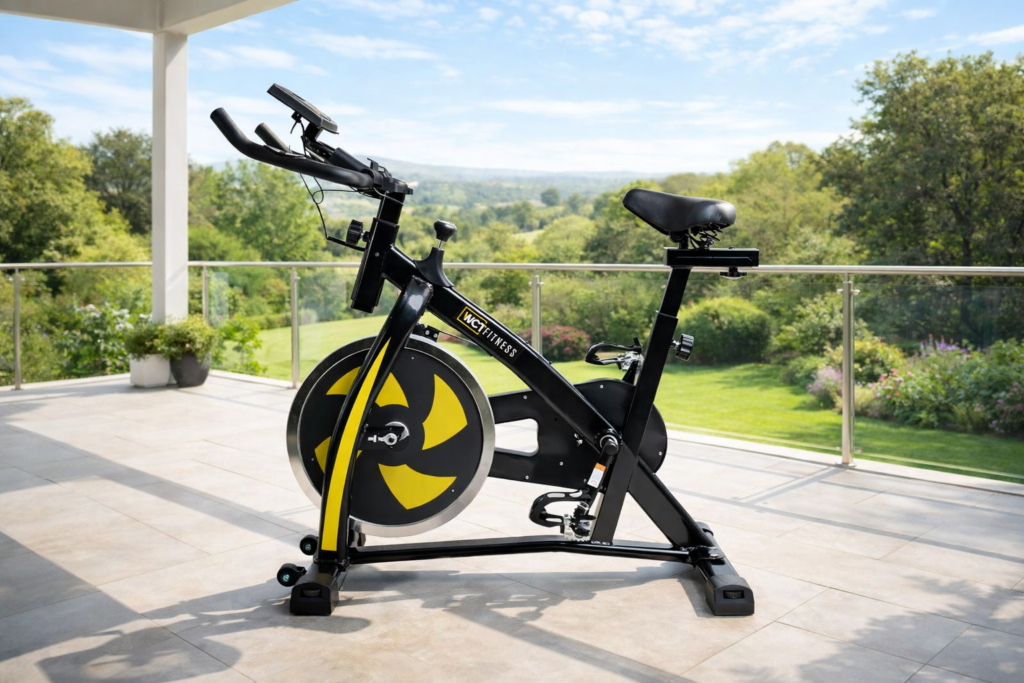 Bicicleta Spinning WCT Fitness Roda de Inércia 13kg