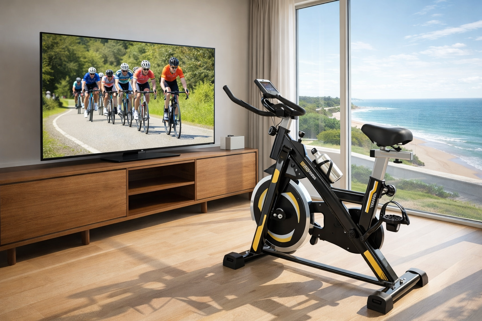 bicicleta spinning wct fitness 13kg