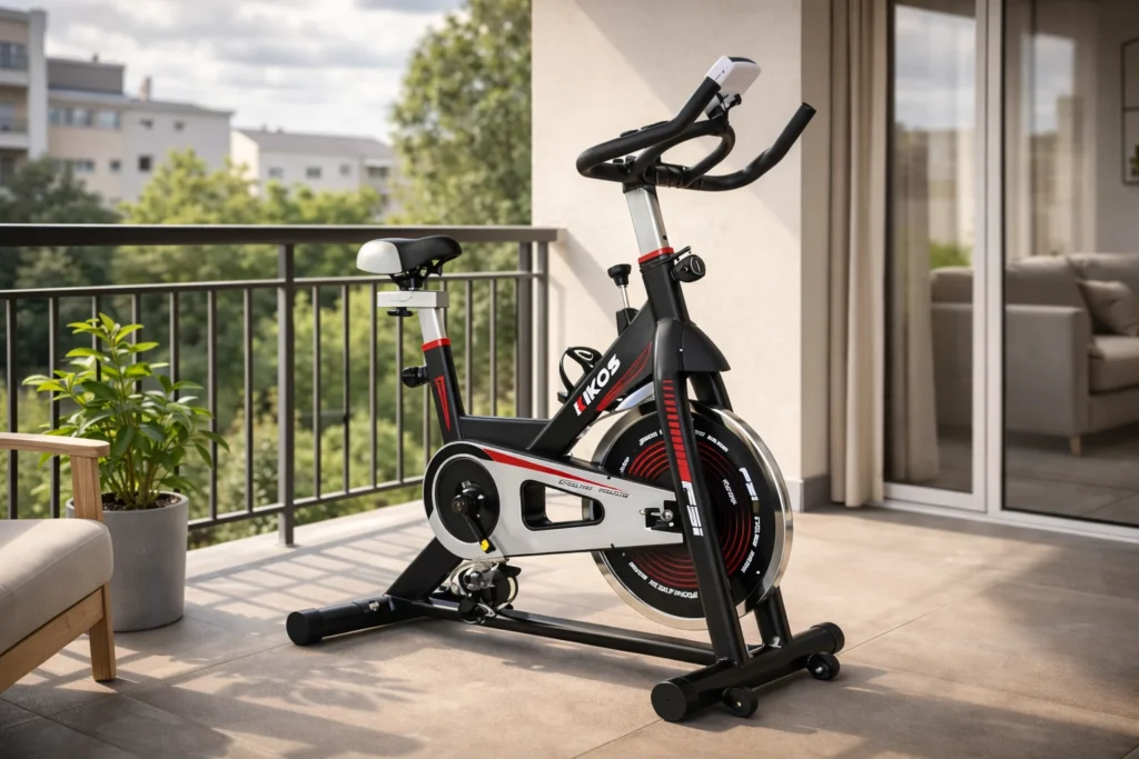 bicicleta ergométrica spinning kikos f5i