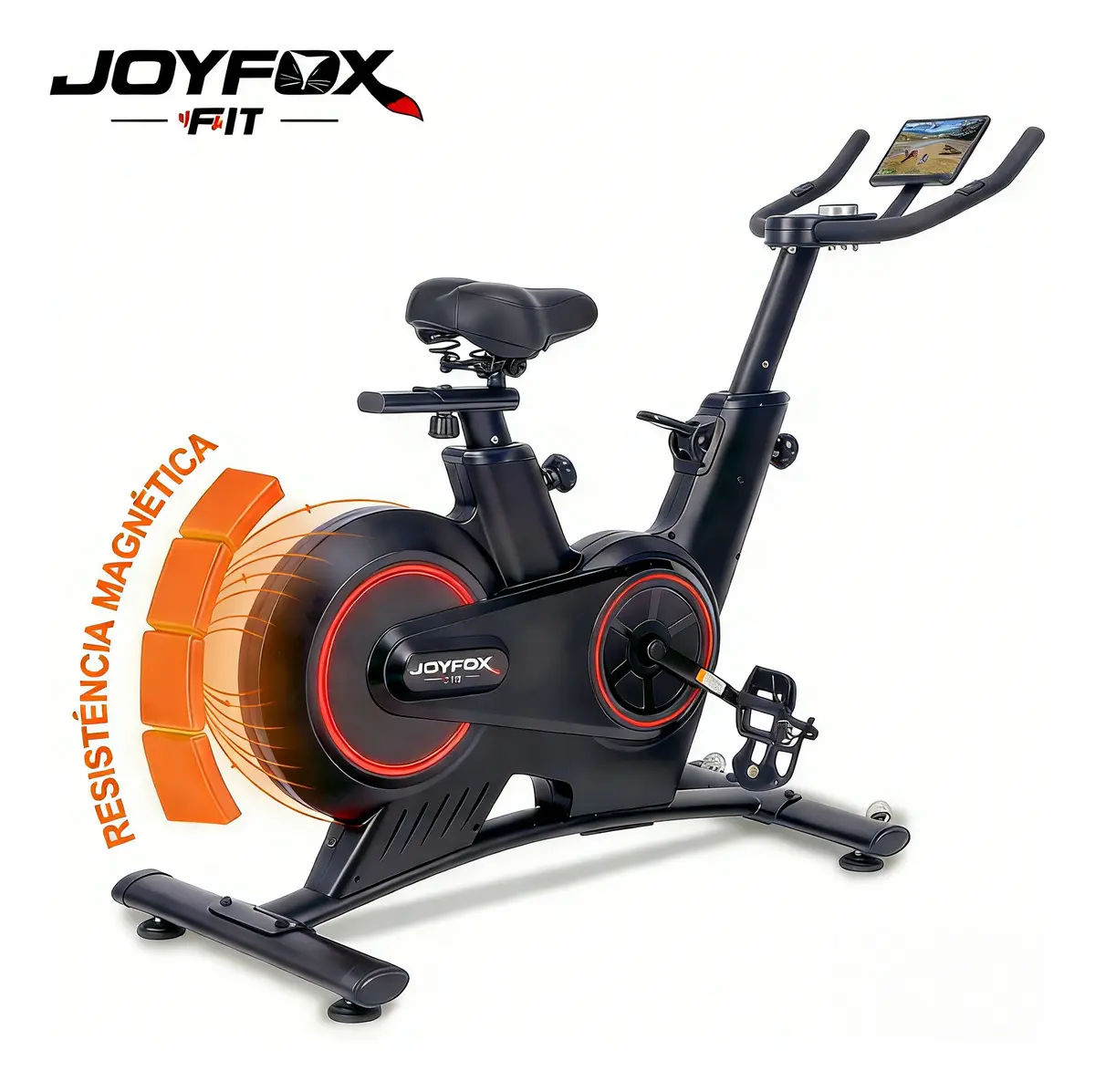 TOP 7 Melhores bicicletas de spinning Magnéticas 7 JOYFOX FIT